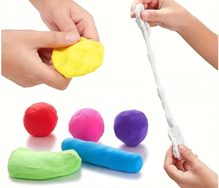 Jokomisiada Lightweight Foam Modelling Clay 24 Colours with Sculpting Tools ZA6288