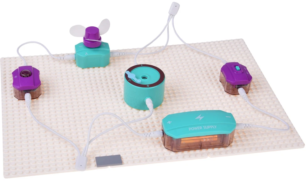 Jokomisiada LITTLE ELECTRONIC - an extensive educational kit for 151 experiments ZA6310
