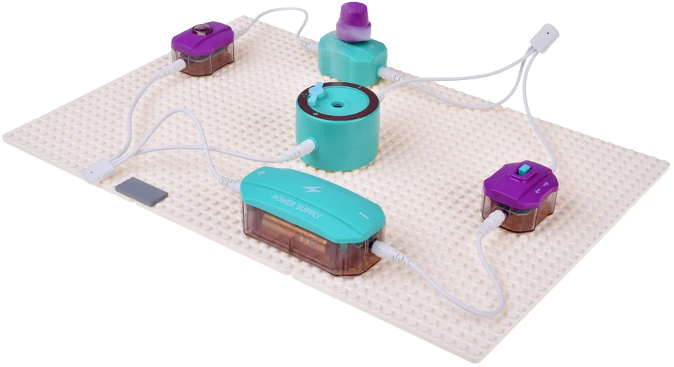 Jokomisiada LITTLE ELECTRONIC - an extensive educational kit for 151 experiments ZA6310