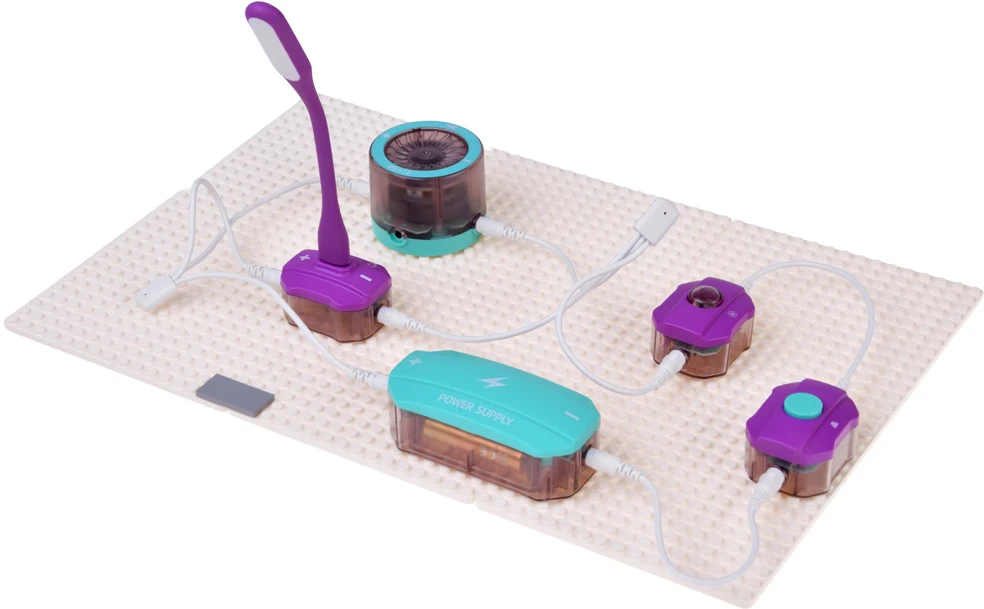 Jokomisiada LITTLE ELECTRONIC - an extensive educational kit for 151 experiments ZA6310