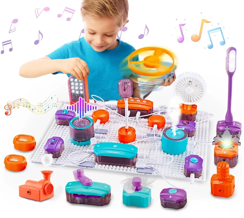 Jokomisiada LITTLE ELECTRONIC - an extensive educational kit for 151 experiments ZA6310