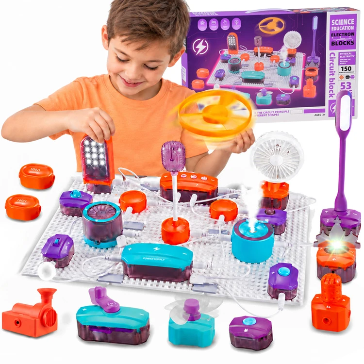 Jokomisiada LITTLE ELECTRONIC - an extensive educational kit for 151 experiments ZA6310