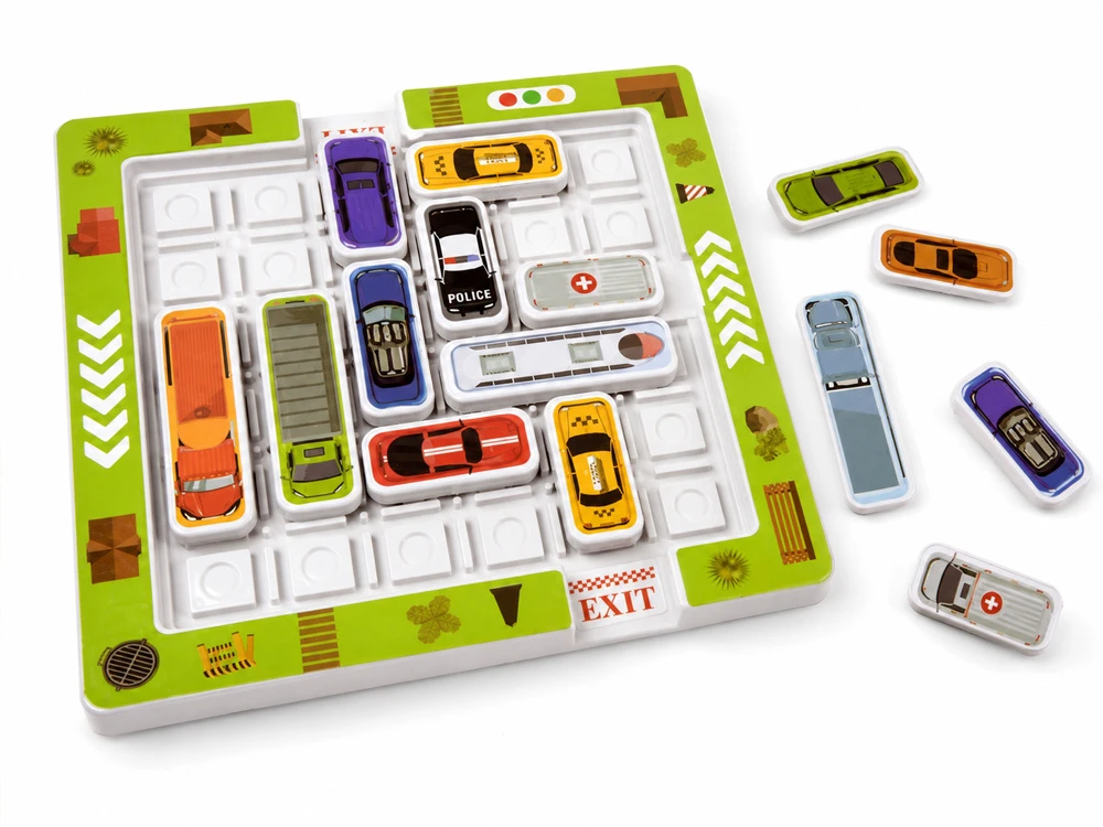 Dėlionė Jokomisiada Logic game PARKING puzzle - parking lock OFFLINE VERSION ZA6284