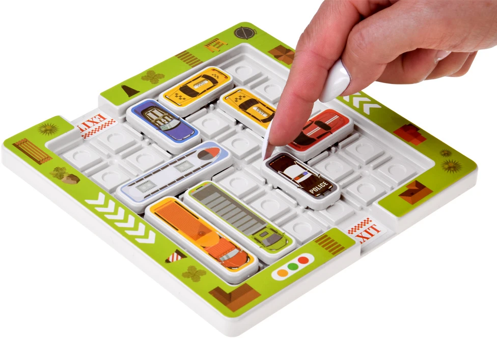 Dėlionė Jokomisiada Logic game PARKING puzzle - parking lock OFFLINE VERSION ZA6284