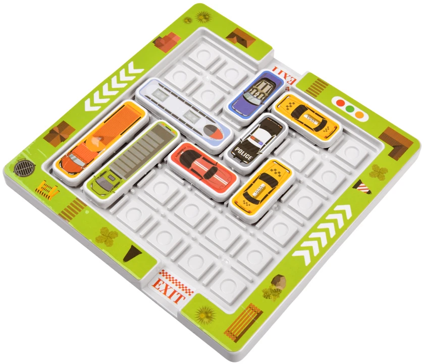 Dėlionė Jokomisiada Logic game PARKING puzzle - parking lock OFFLINE VERSION ZA6284