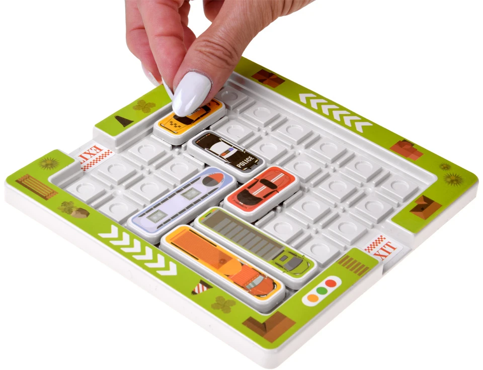 Dėlionė Jokomisiada Logic game PARKING puzzle - parking lock OFFLINE VERSION ZA6284