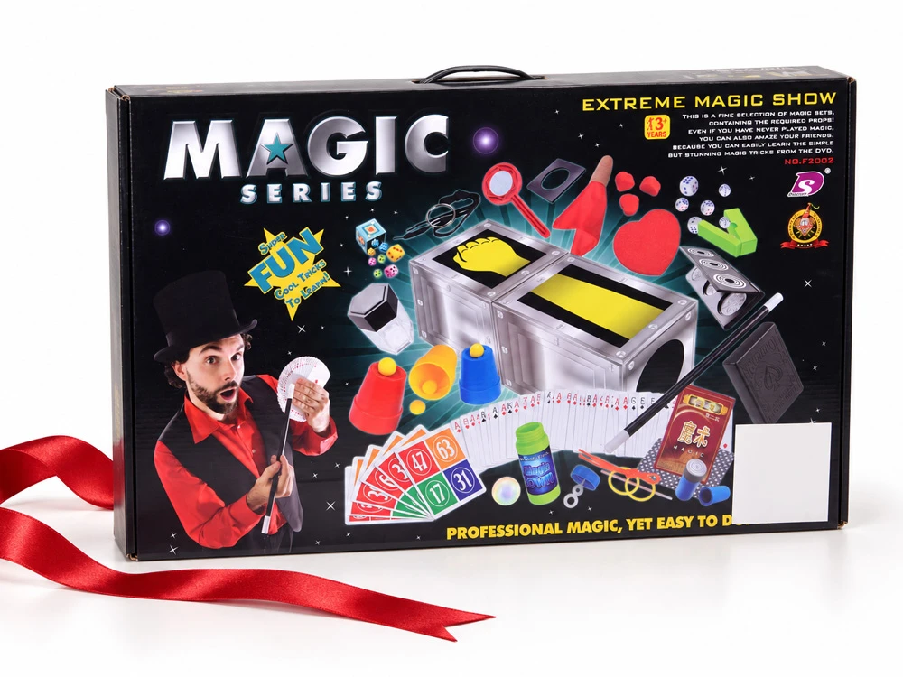 Jokomisiada MAGIC KIT - magic tricks, illusions, cards, dice and accessories ZA6455