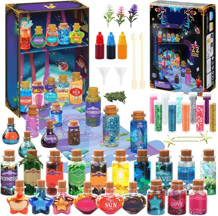 Jokomisiada Magic Potion Making Set Magical Mixtures Glitter ZA6336