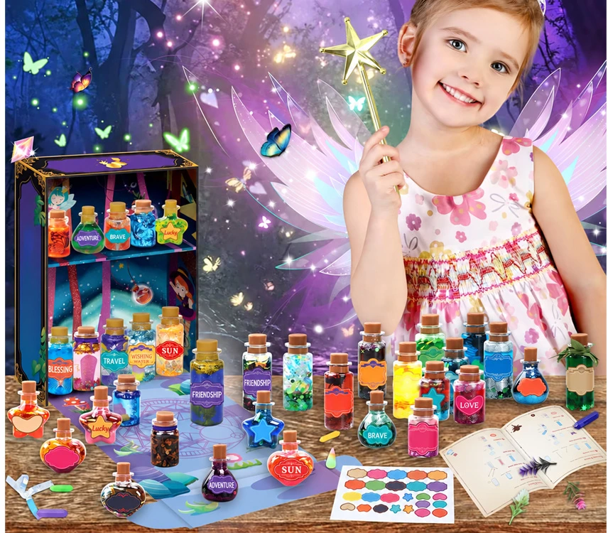 Jokomisiada Magic Potion Making Set Magical Mixtures Glitter ZA6336