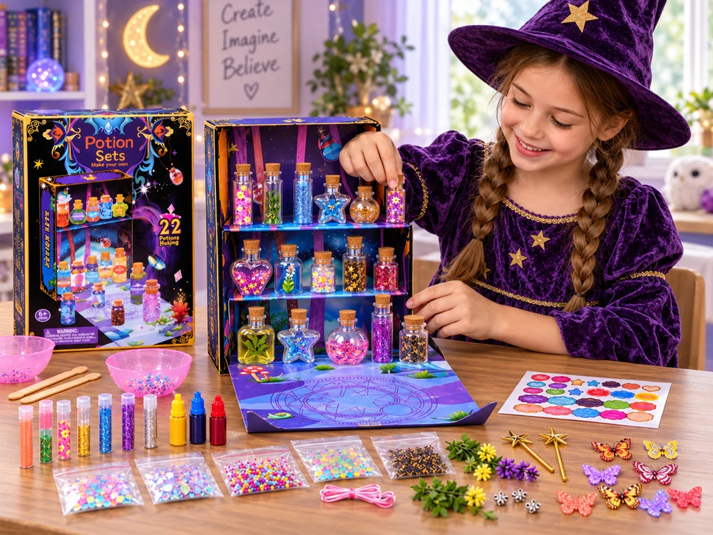 Jokomisiada Magic Potion Making Set Magical Mixtures Glitter ZA6336