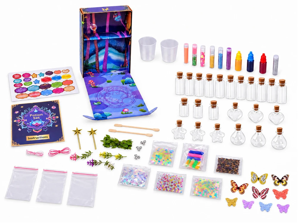 Jokomisiada Magic Potion Making Set Magical Mixtures Glitter ZA6336