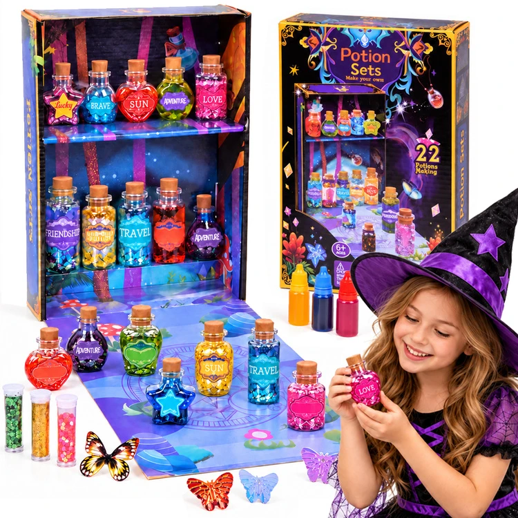 Jokomisiada Magic Potion Making Set Magical Mixtures Glitter ZA6336
