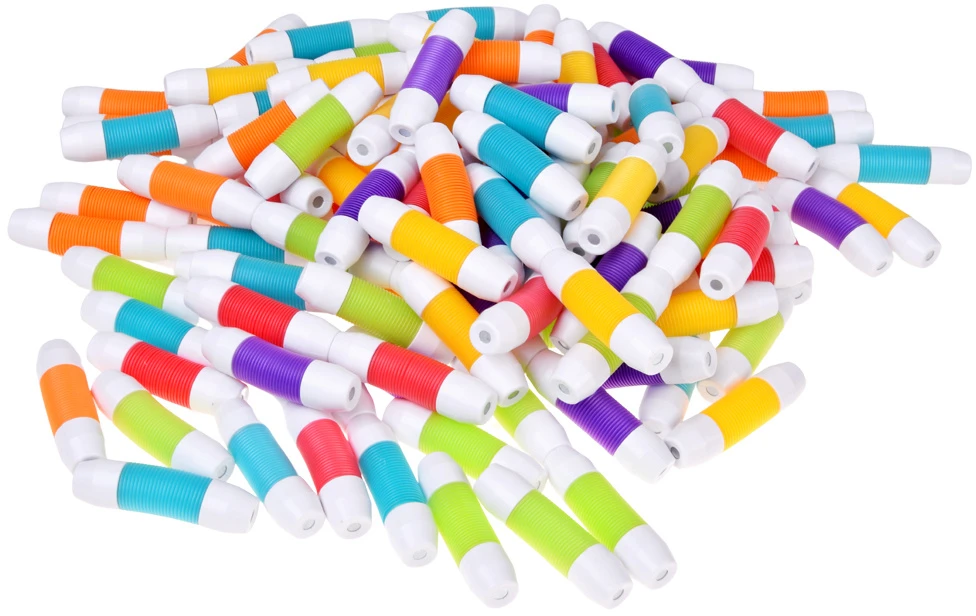 Jokomisiada Magnetic blocks TUBES - flexible construction set 226pcs ZA6547