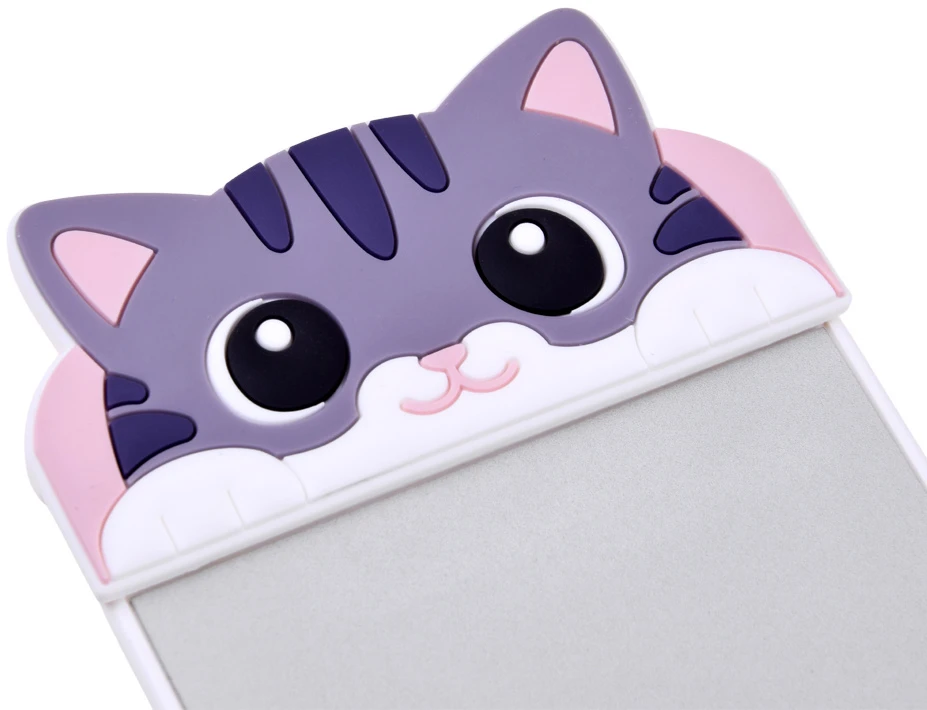 Jokomisiada Magnetic CAT Šaldytuvas Notepad Reusable Writing Board with Stylus ZA6461