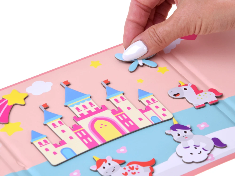 Dėlionė Jokomisiada Magnetic Unicorn Puzzle Board & 30 Magnets ZA6412