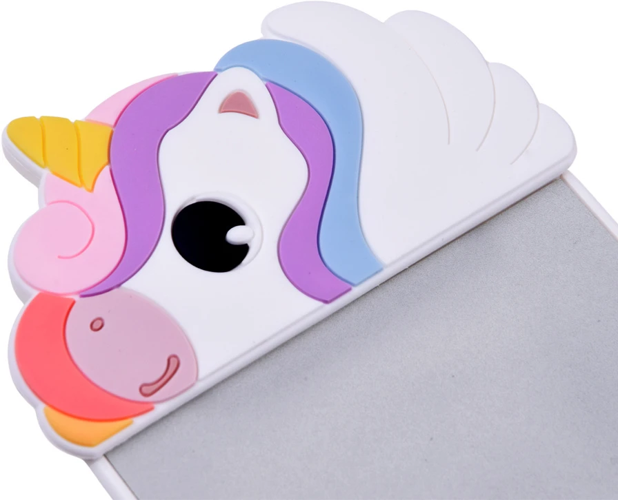 Jokomisiada Magnetic Unicorn Šaldytuvas Notepad Reusable Writing Board with Stylus ZA6460