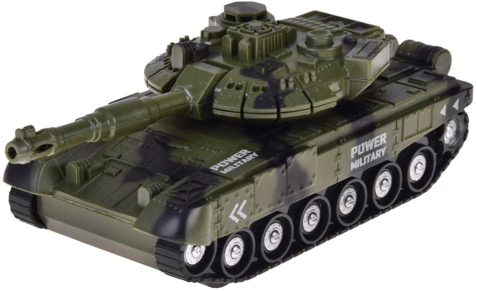 Jokomisiada Military Transport Truck Set – Army Tank, Helicopter & Truck with Friction Power, Lights and Sounds