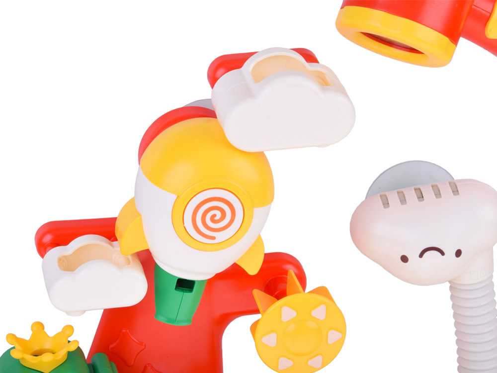 Jokomisiada Multifunctional Bath Toy – Crocodile & Ducks with 4-in-1 Shower ZA5925