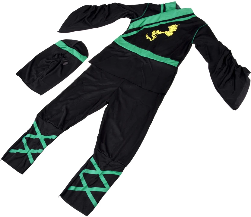 Jokomisiada NINJA costume - fancy dress for carnival and Halloween. Size M ZA6296