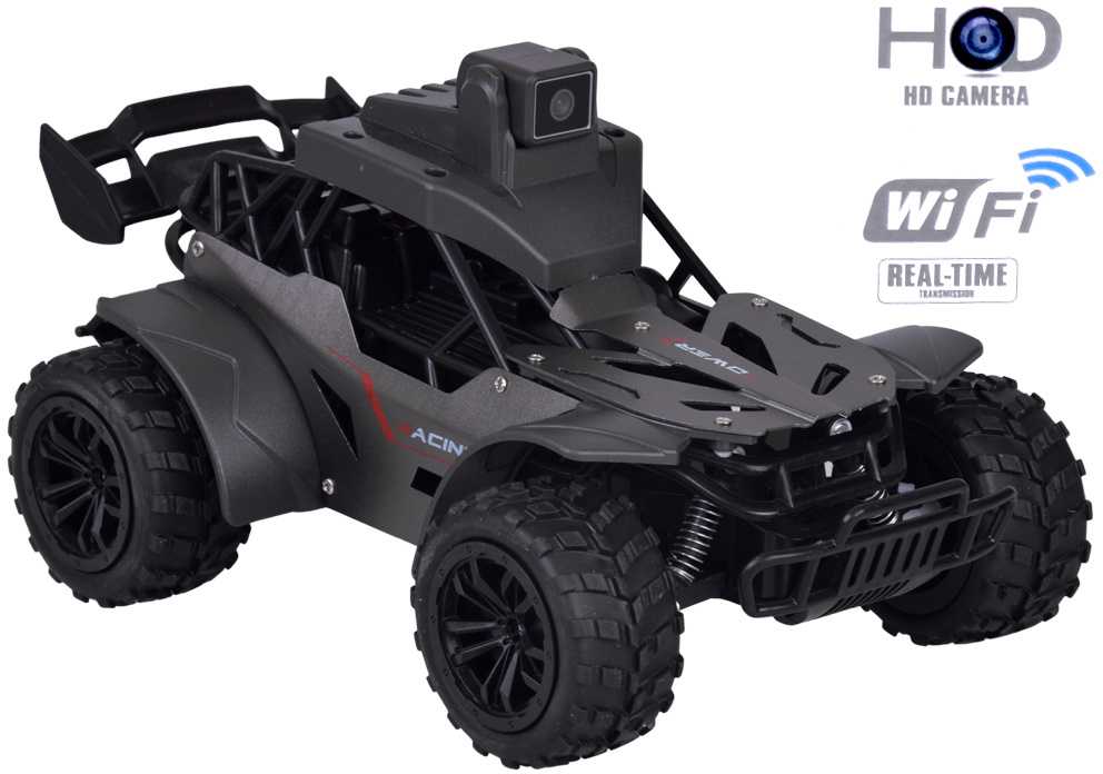 Jokomisiada Off-Road Remote Control Car + Camera, Video Recording, Live View RC0749