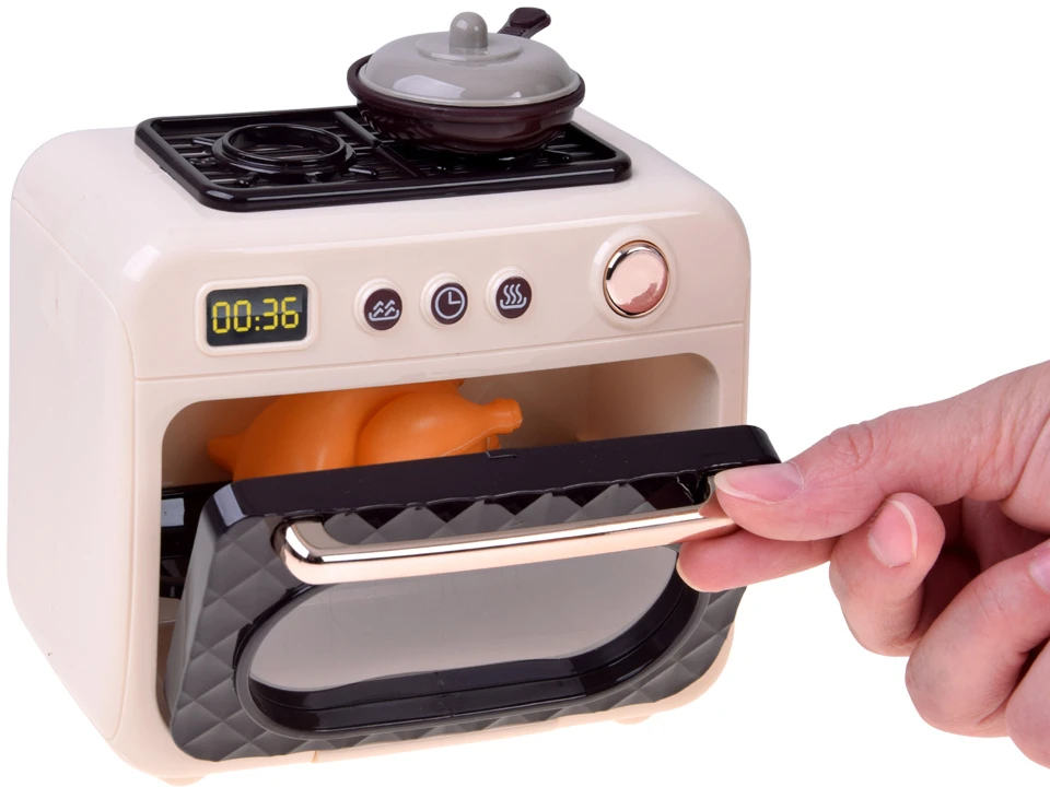 Jokomisiada OVEN for children Series: Small household appliances + accessories lights and buzzes ZA6206