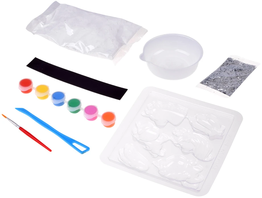 Jokomisiada OWL Glow-in-the-Dark DIY Magnet Making Kit ZA6406