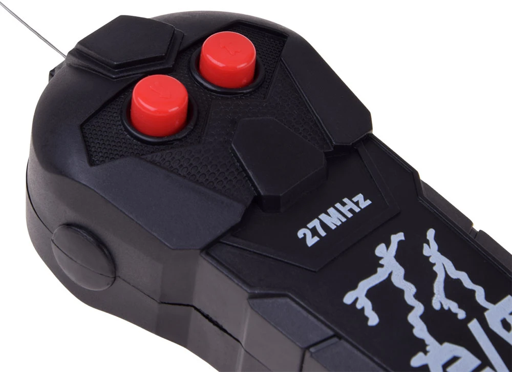 Jokomisiada Pilkas Furry RC Mouse Remote-Controlled Toy 27 MHz RC0758