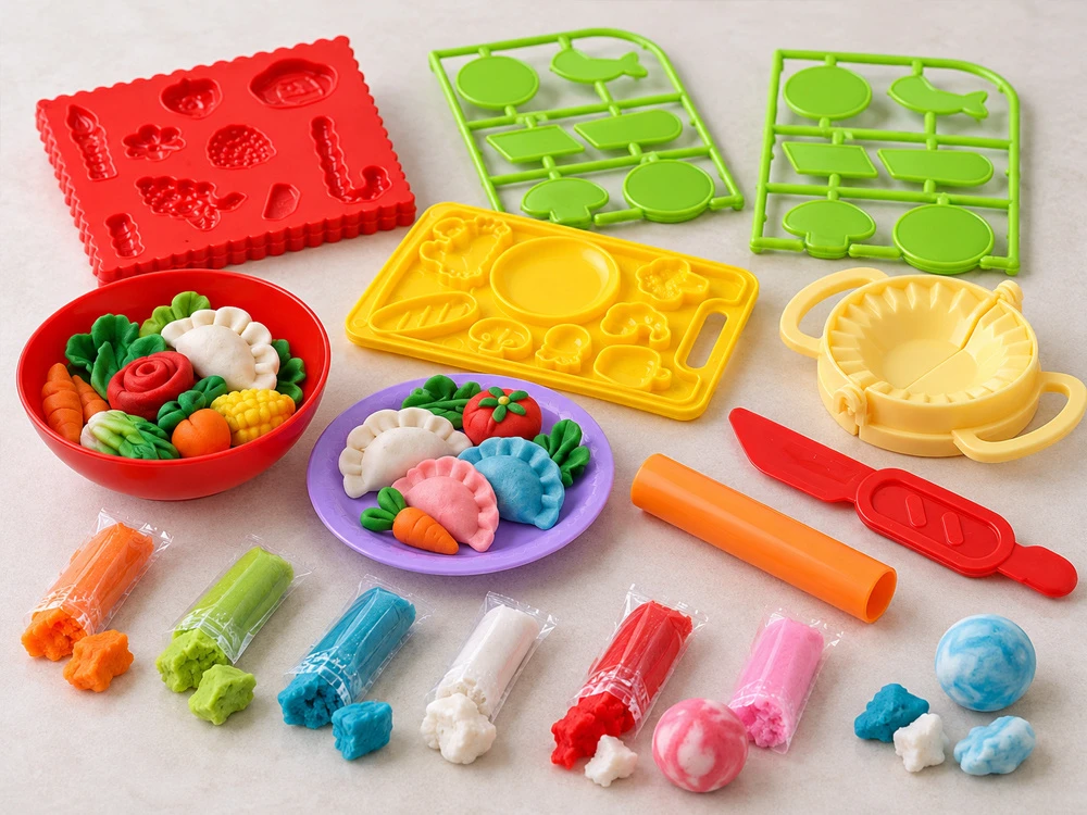 Jokomisiada Plastikinė masė koldūnų gaminimui – formelės, šablonai, masės ZA6257