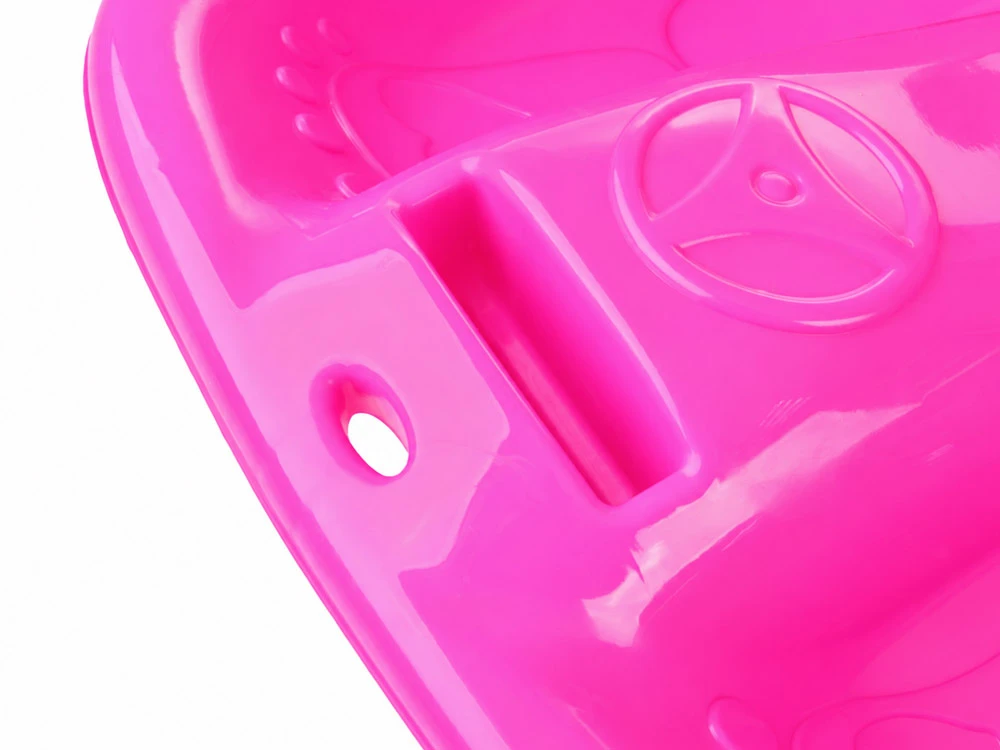 Jokomisiada Plastic sled with string - slide for winter SP0740 RO