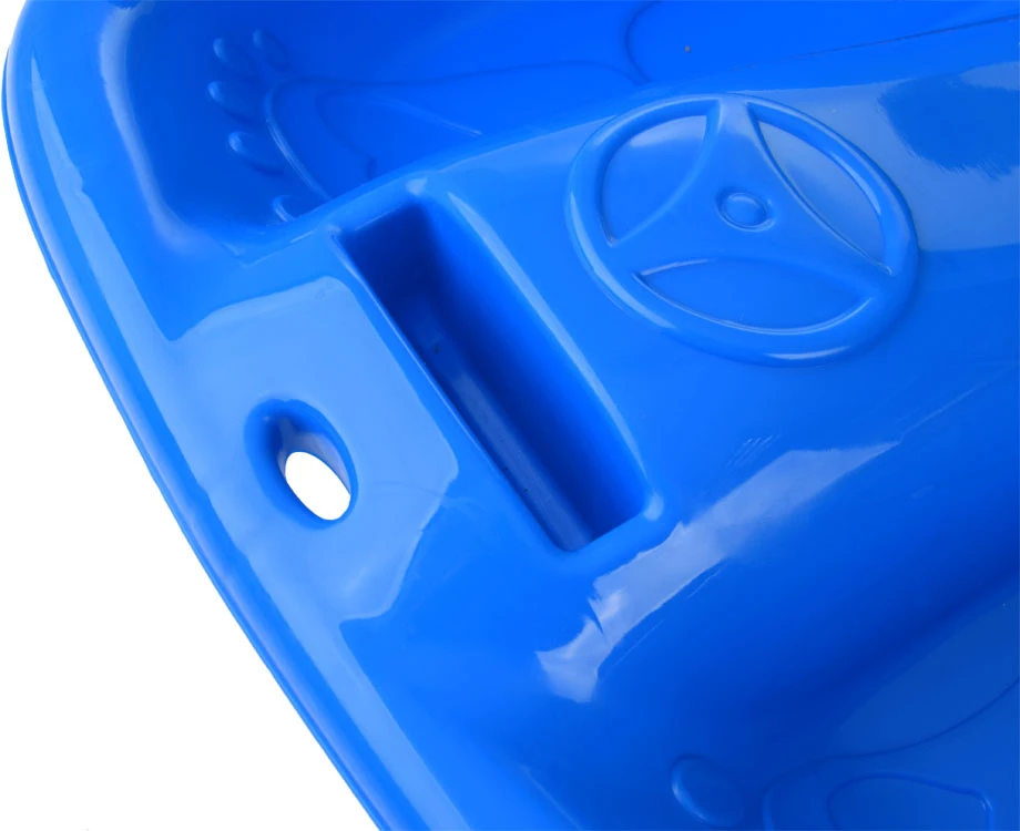 Jokomisiada Plastic sled with string - slide for winter SP0740 NI
