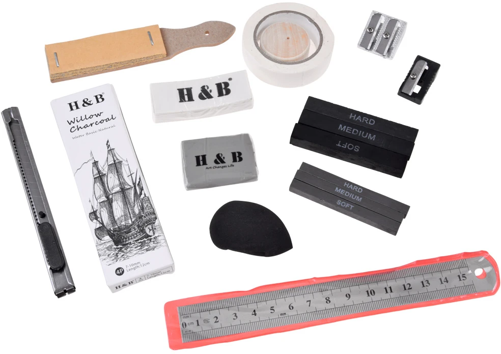 Jokomisiada Professional Art Set for Drawing and Sketching 100pcs H&B AP0129