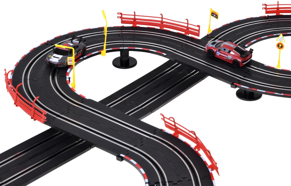 Jokomisiada RACE TRACK electric 525cm Audi R8 LMS GT3 EVO II 2 cars s:1:43 RC0776