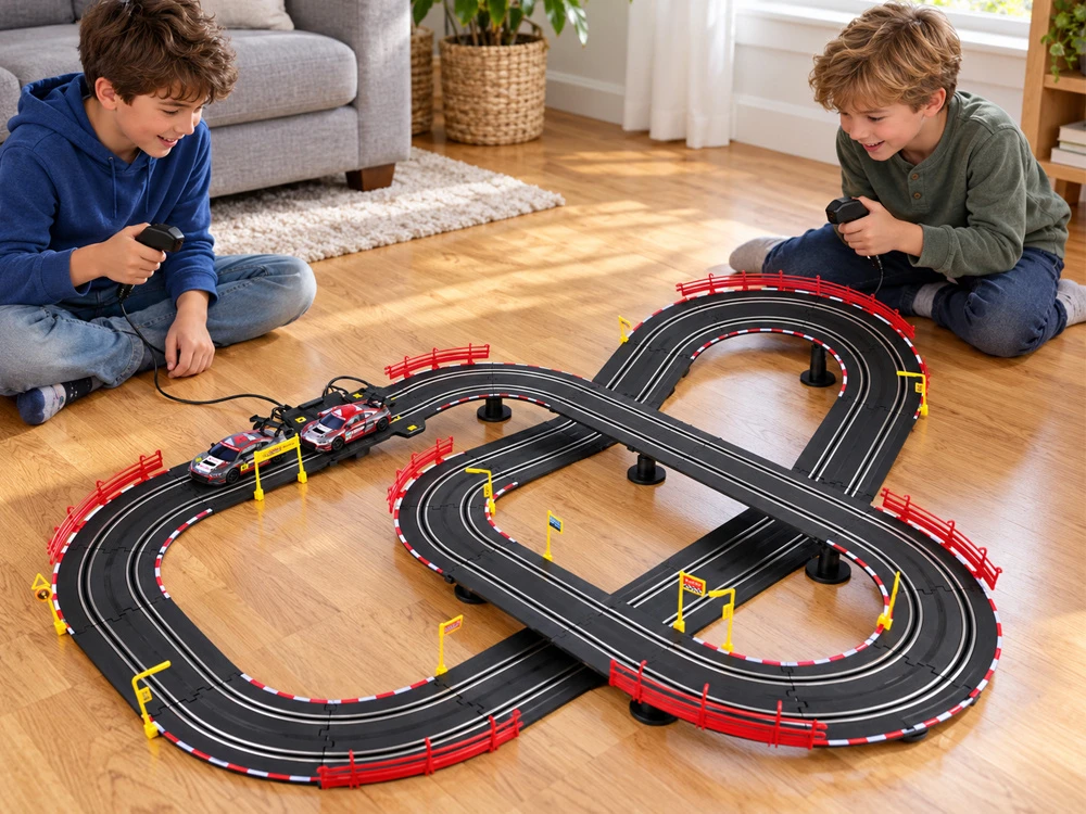 Jokomisiada RACE TRACK electric 525cm Audi R8 LMS GT3 EVO II 2 cars s:1:43 RC0776