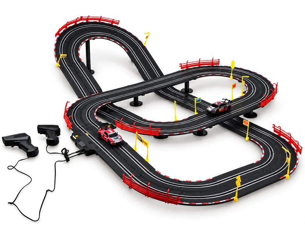 Jokomisiada RACE TRACK electric 525cm Audi R8 LMS GT3 EVO II 2 cars s:1:43 RC0776