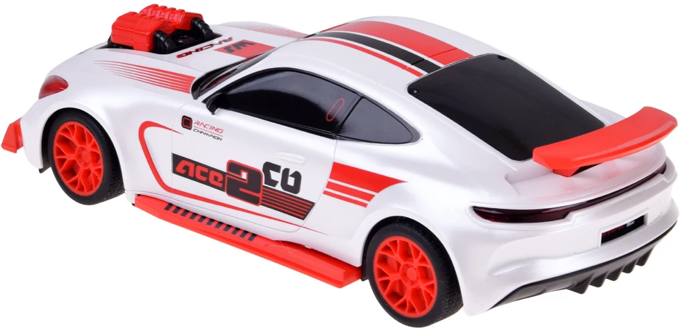 Jokomisiada Nuotoliniu būdu valdomas RC automobilis 1:16 transformuojamas su šviesomis 15 km/h RC0757