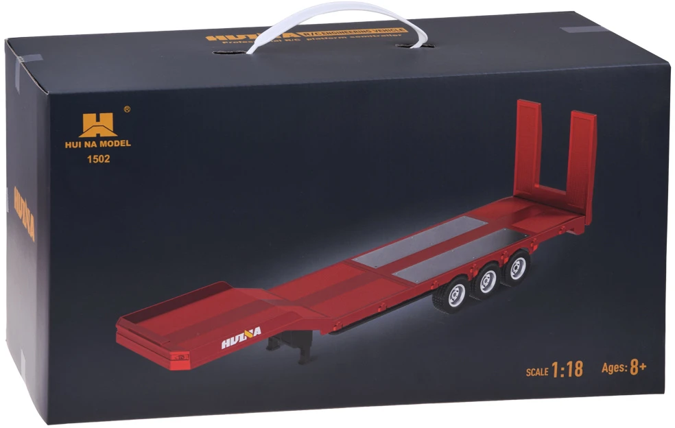 Jokomisiada Remote-Controlled 1502 Trailer for Scania 1501 Tractor Unit RC0789