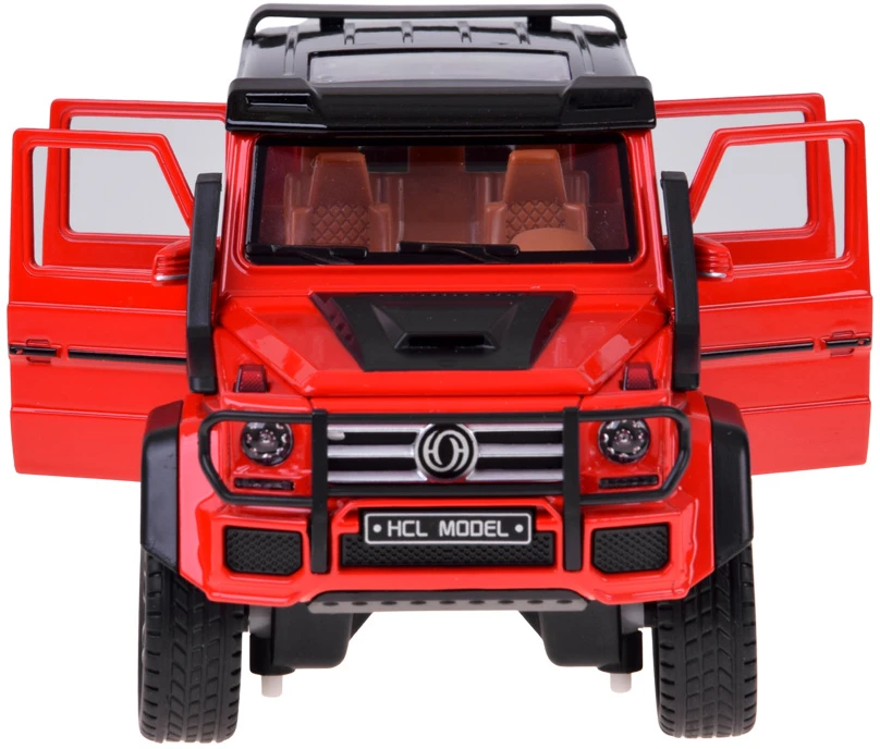 Jokomisiada Remote-Controlled Brabus G800 Metal Car with Opening Doors and LED Lights RC0771