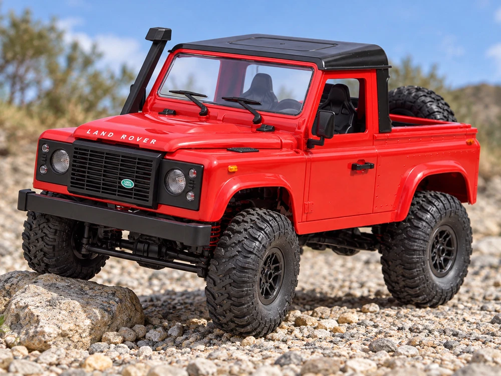 Jokomisiada Remote-controlled car 2in1 LAND ROVER Defender 90 4x4 Scale 1:12 RC0760