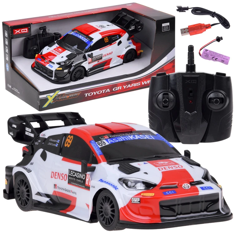 Jokomisiada Remote-controlled car Toyota GR Yaris WRC - rally car 1:14 RC0797