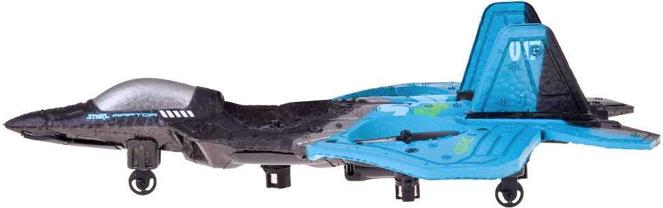 Jokomisiada Remote Controlled Fighter Drone Raptor Light Quadcopter RC0726 NI