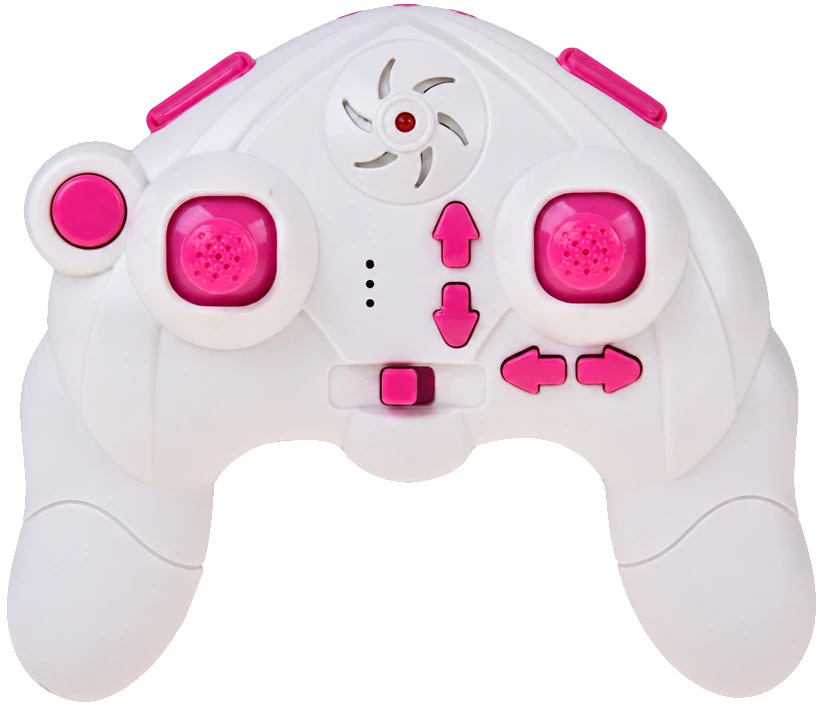 Jokomisiada Remote-controlled flying drone UNICORN PEGASUS - lights up pink RC0777