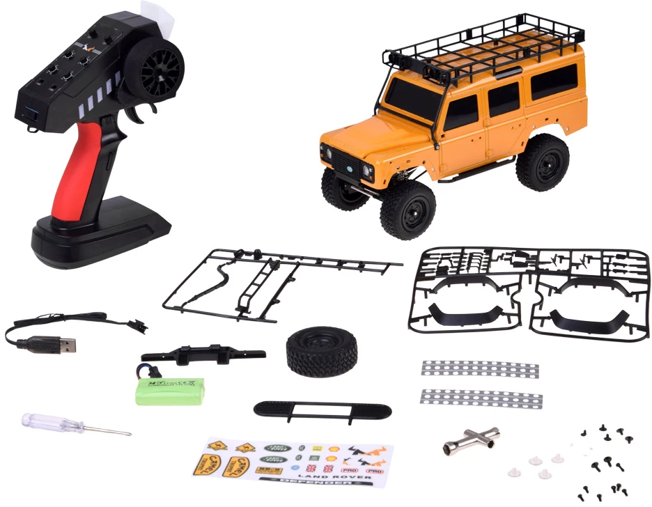 Jokomisiada Remote-Controlled Land Rover Defender Off-Road 4WD Car RC0762