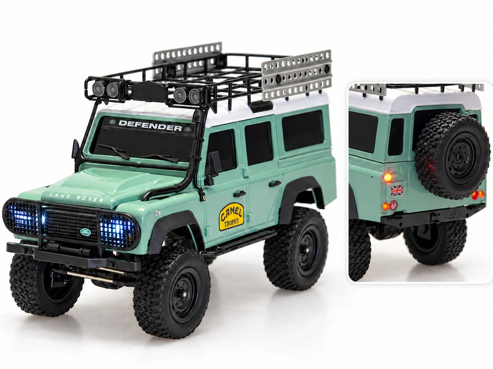 Jokomisiada Remote-Controlled Land Rover Defender Off-Road 4WD Car RC0762