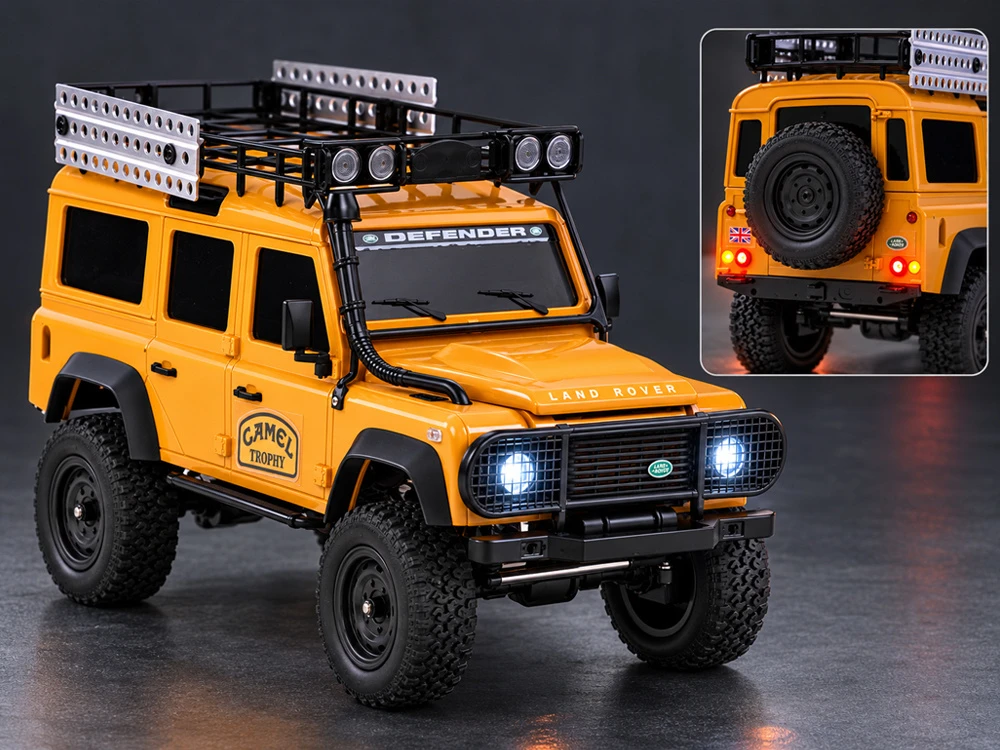 Jokomisiada Remote-Controlled Land Rover Defender Off-Road 4WD Car RC0762