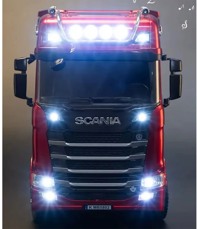 Jokomisiada Remote-Controlled Large Scania 770 S V8 Licensed Truck + Remote Control RC0788