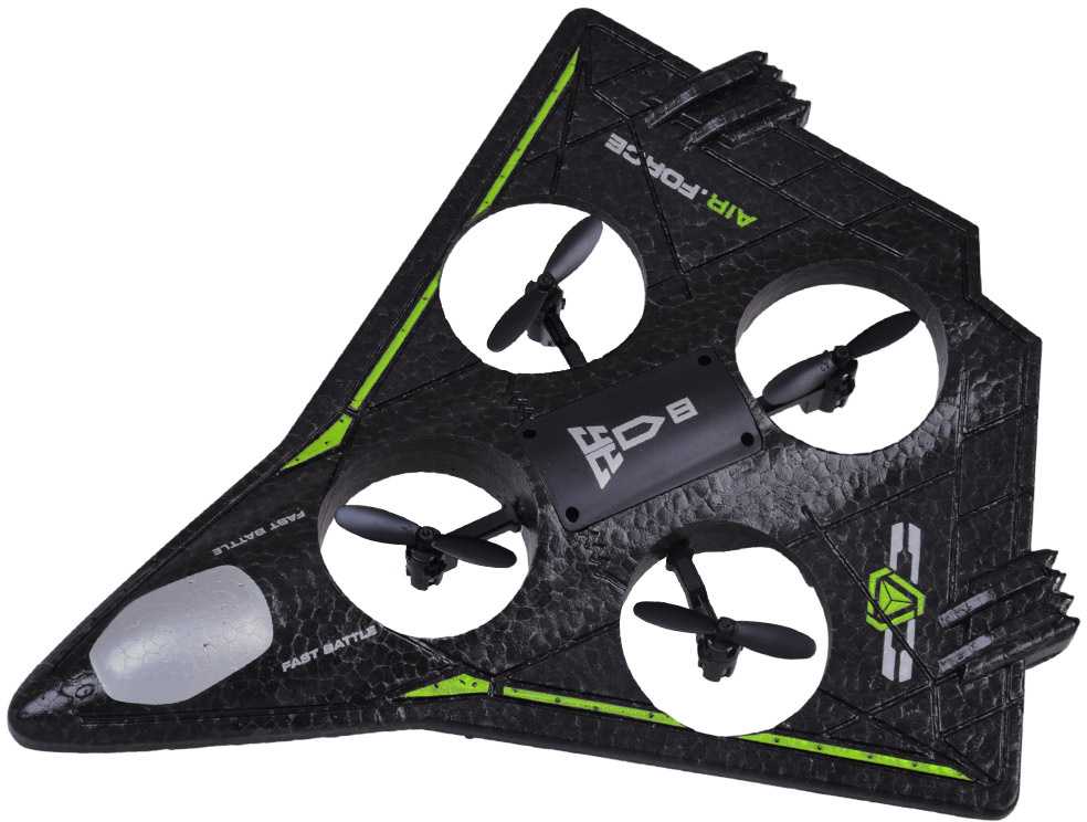 Jokomisiada Remote Controlled Lightweight Drone with LED Effects and 360° Stunts RC0751