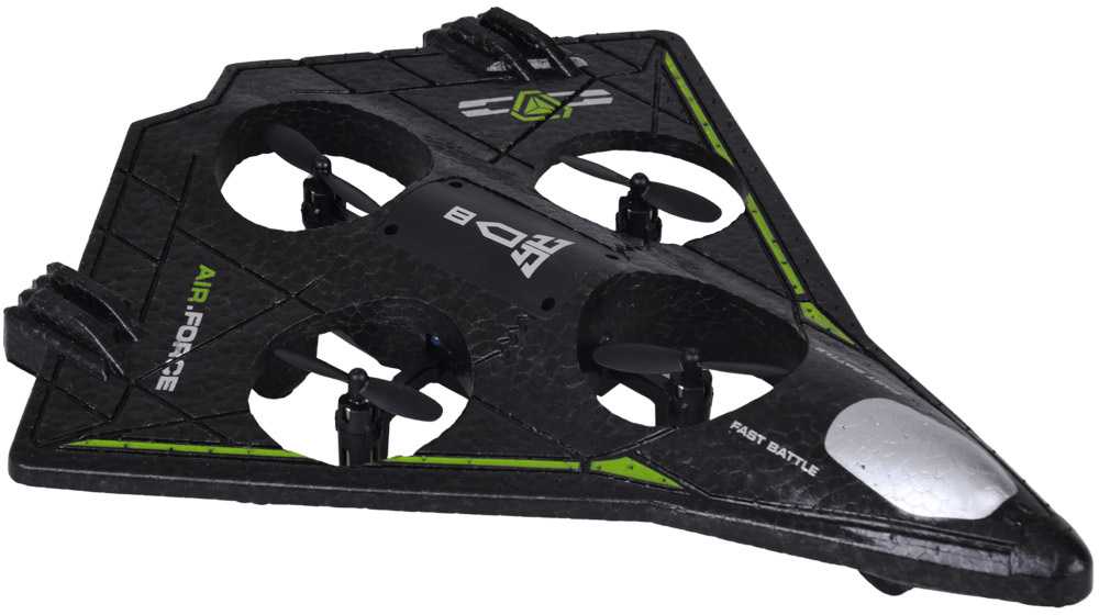 Jokomisiada Remote Controlled Lightweight Drone with LED Effects and 360° Stunts RC0751