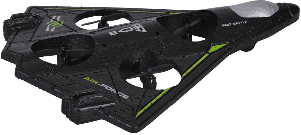 Jokomisiada Remote Controlled Lightweight Drone with LED Effects and 360° Stunts RC0751