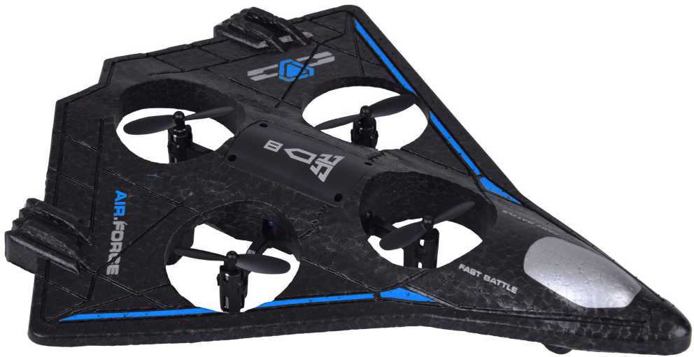 Jokomisiada Remote Controlled Lightweight Drone with LED Effects and 360° Stunts RC0751