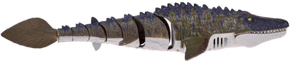 Jokomisiada Remote-Controlled Mosasaurus Aquatic Dinosaur Swims and Sprays Vanduo 40 cm RC0801